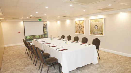 Corporate meeting room at The Wrightington