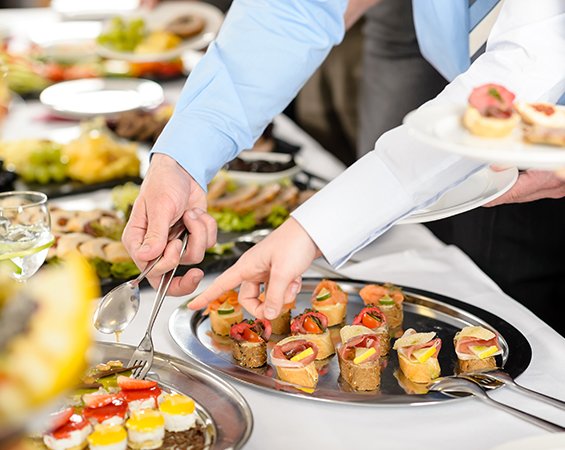 Snacks buffet
